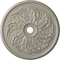 Ekena Millwork Sellek Ceiling Medallion (Fits Canopies up to 9"), Hand-Painted Pearl White, 42 1/8"OD x 1 7/8"P CM42SKPWS - alternate 1